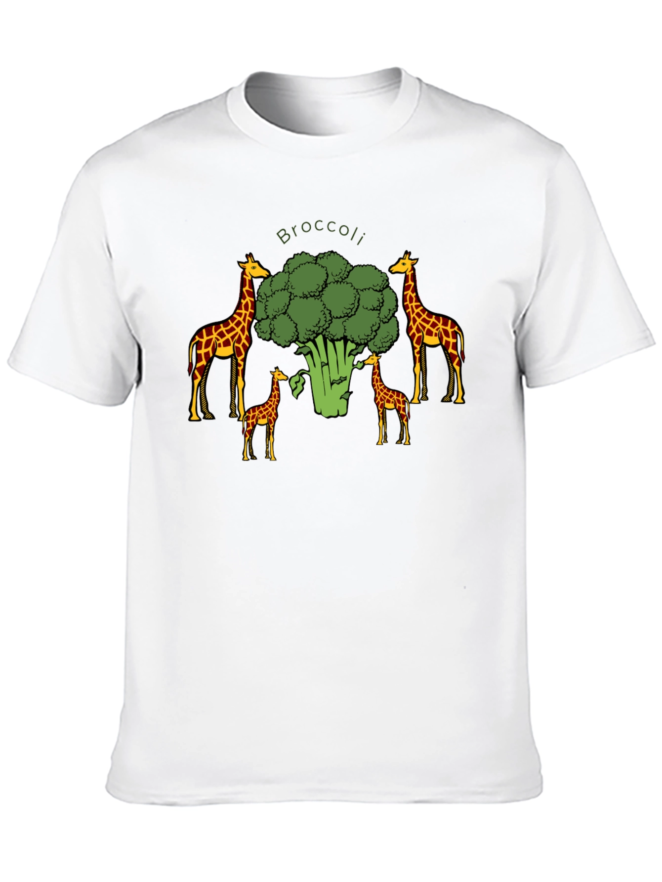 Broccoli Giraffe Graphic Tee