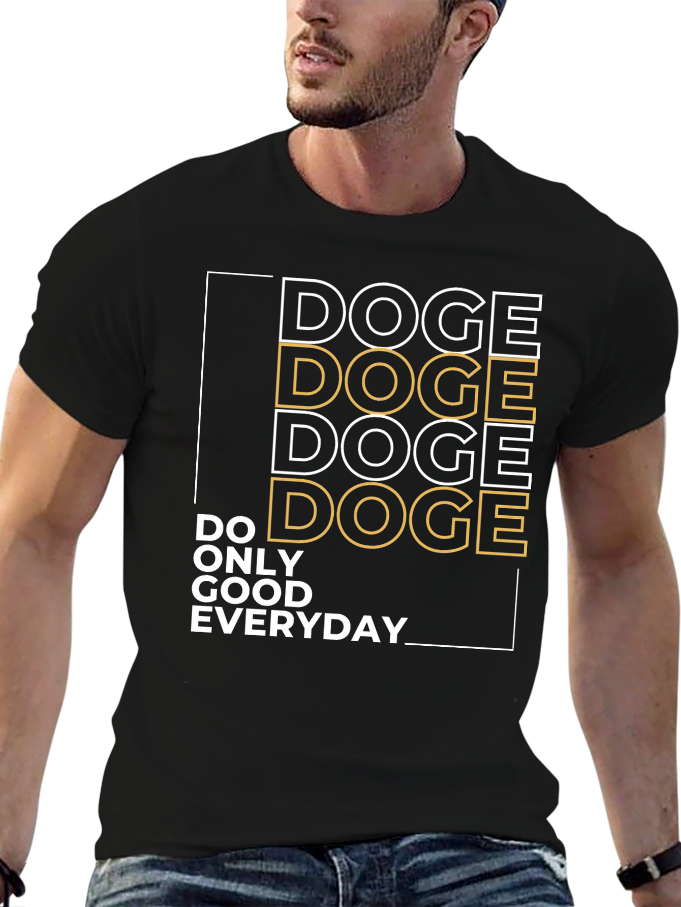 Doge Do Only Good Everyday Graphic Tee
