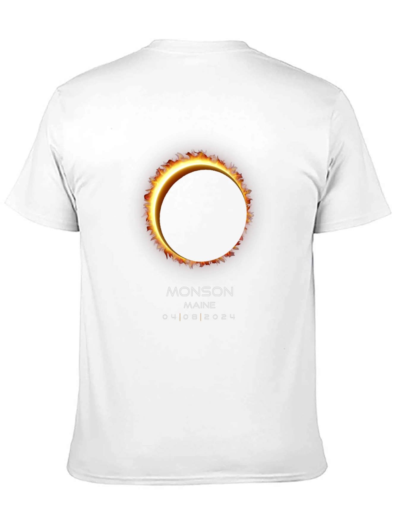 Monson Maine Eclipse 04 08 2024 T-Shirt