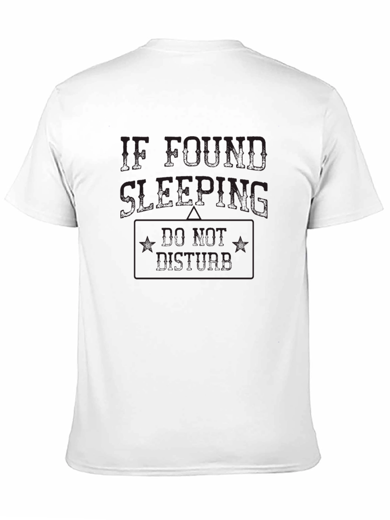 Funny Sleeping Graphic T-Shirt - Do Not Disturb