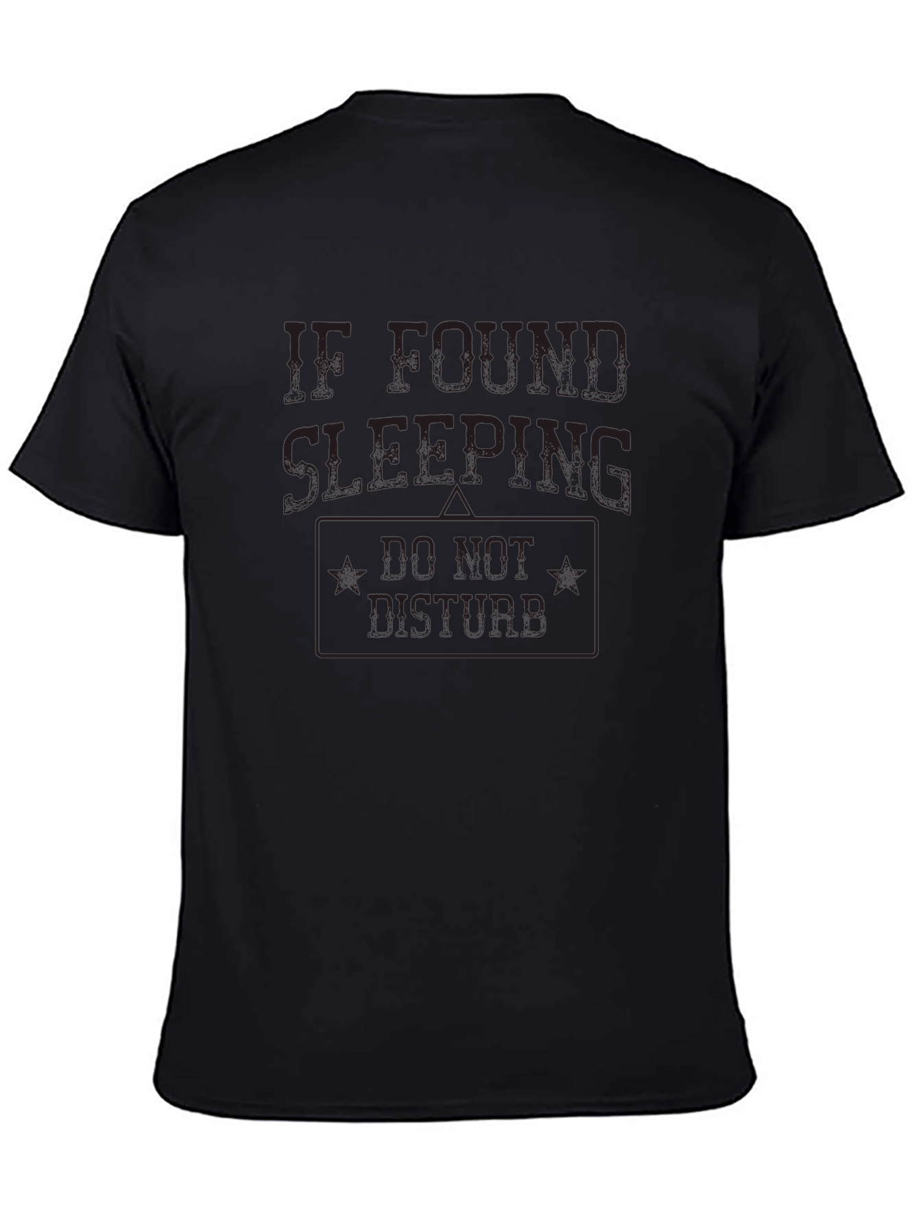 Funny Sleeping Graphic T-Shirt - Do Not Disturb