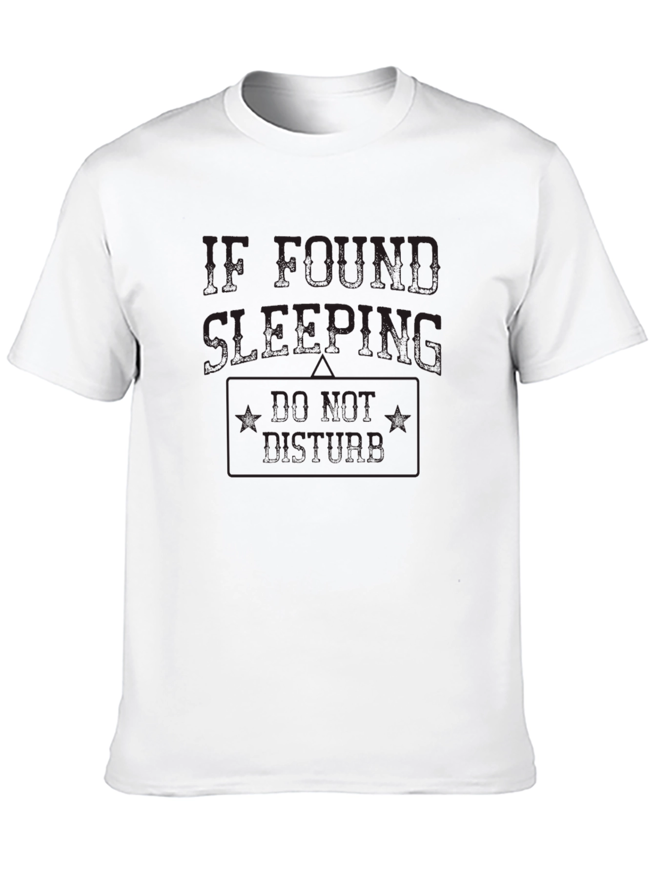 Funny Sleeping Graphic T-Shirt - Do Not Disturb