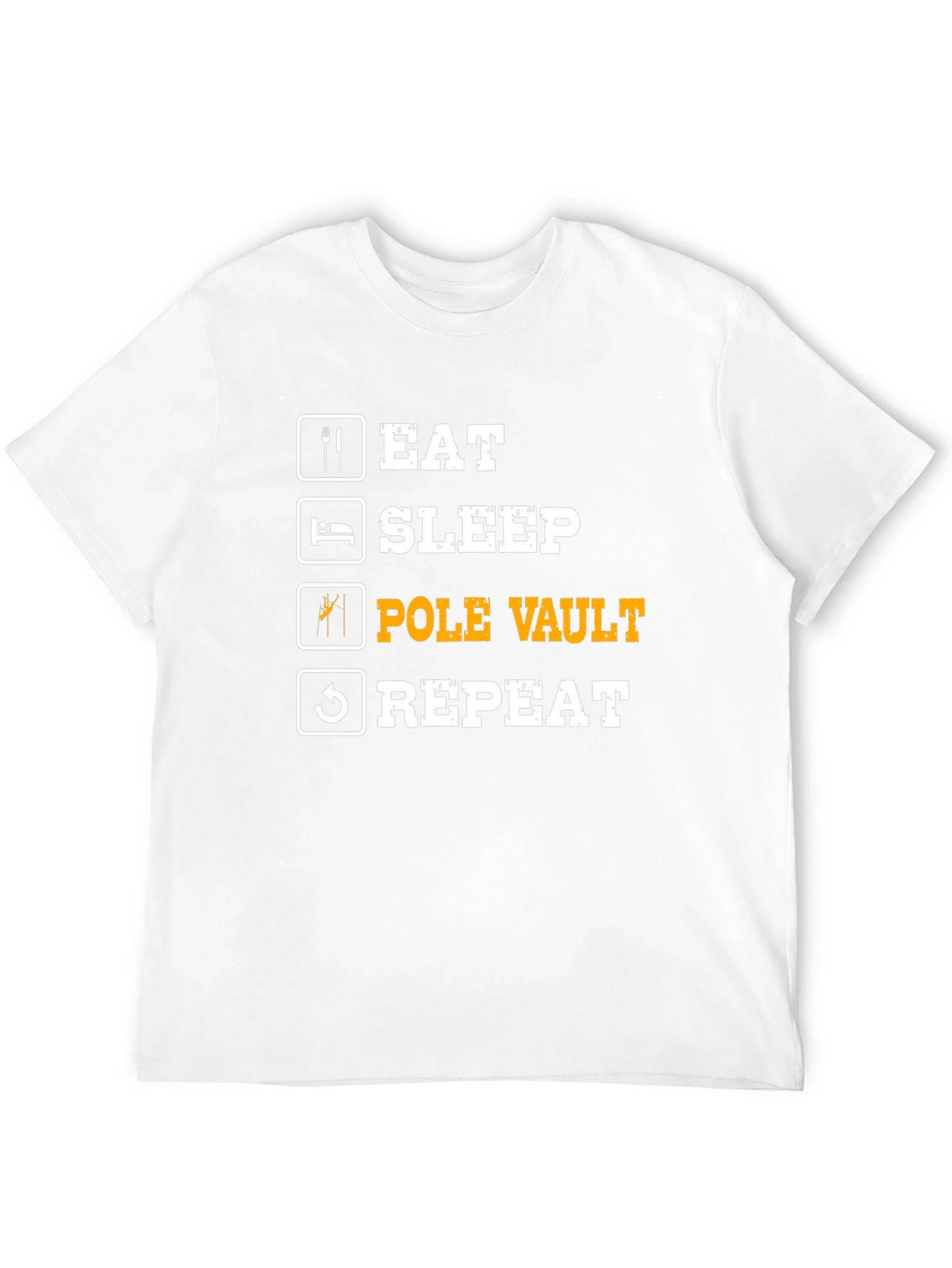 Eat Sleep Pole Vault Repeat T-Shirt