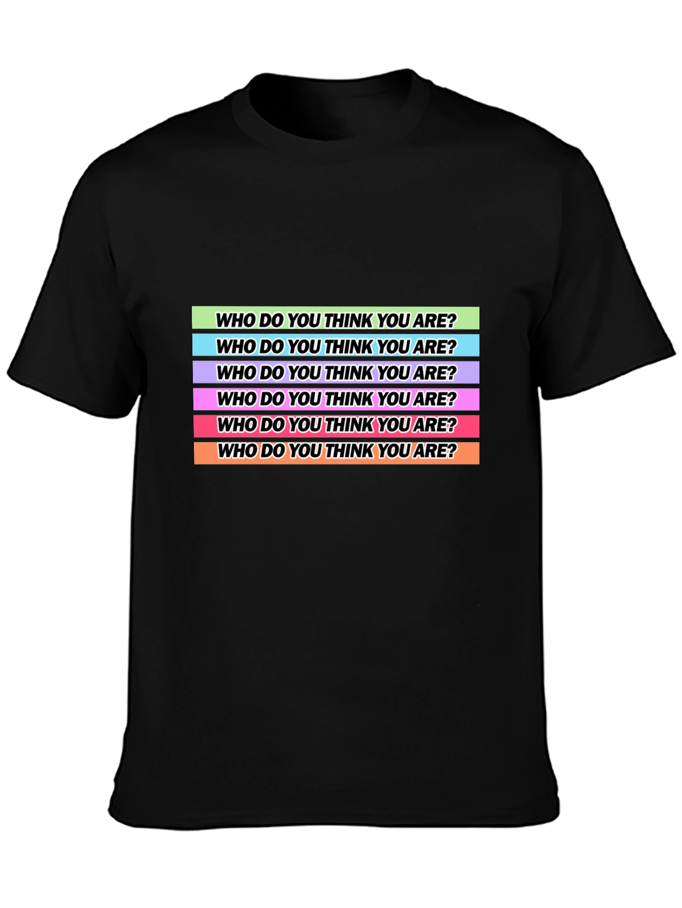 Who Do You Think You Are? T-Shirt