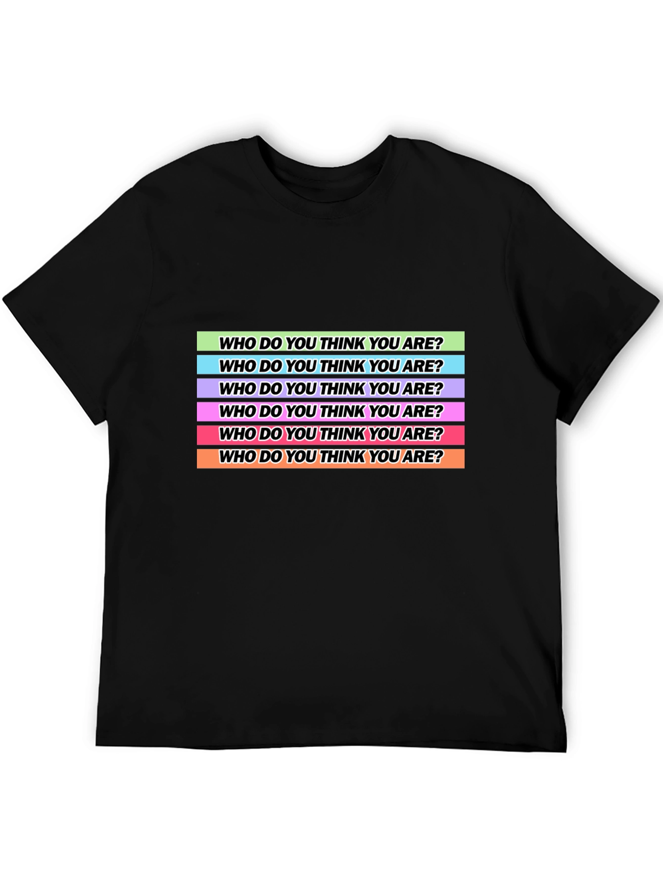 Who Do You Think You Are? T-Shirt