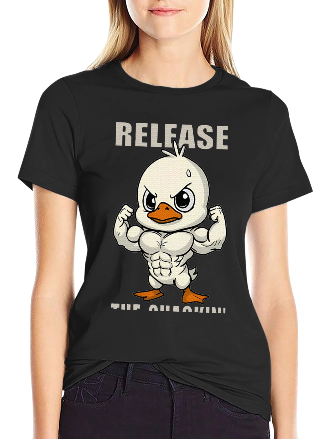 Release the Quackin Funny Duck T-Shirt