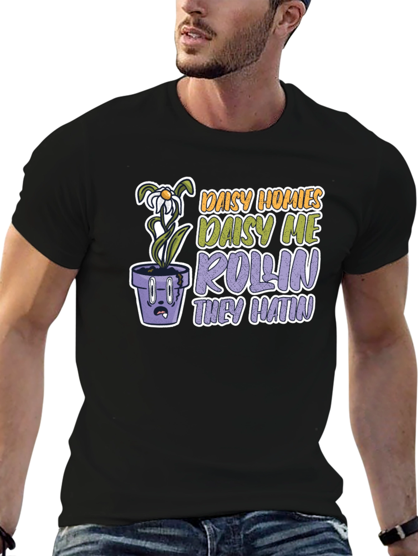 Daisy Homies Graphic T-Shirt - Funny Tee