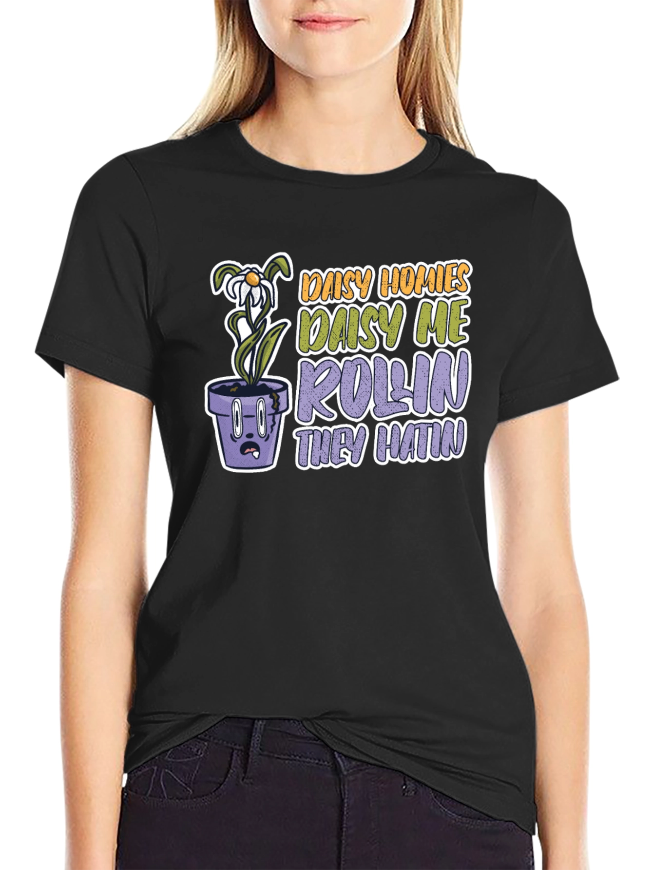 Daisy Homies Graphic T-Shirt - Funny Tee