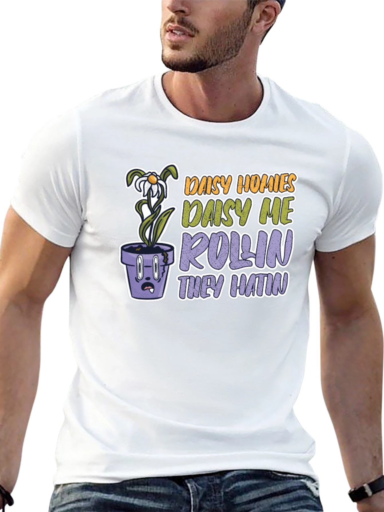 Daisy Homies Graphic T-Shirt - Funny Tee