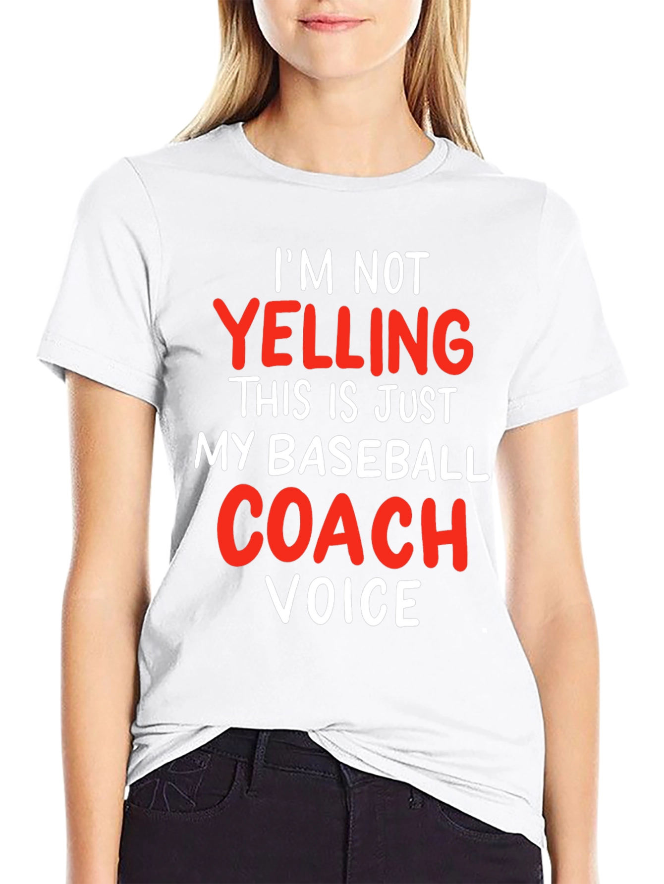 Baseball Coach Voice T-Shirt - Funny Gift