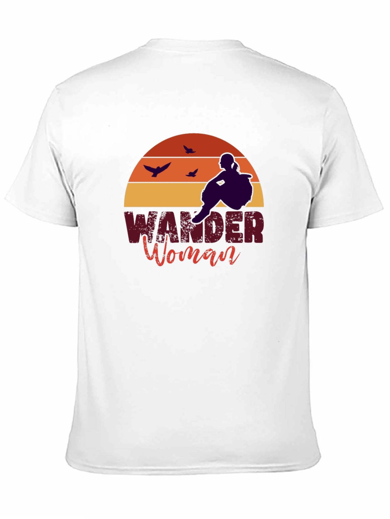 Wander Woman Black T-Shirt: Adventure Seeker Tee