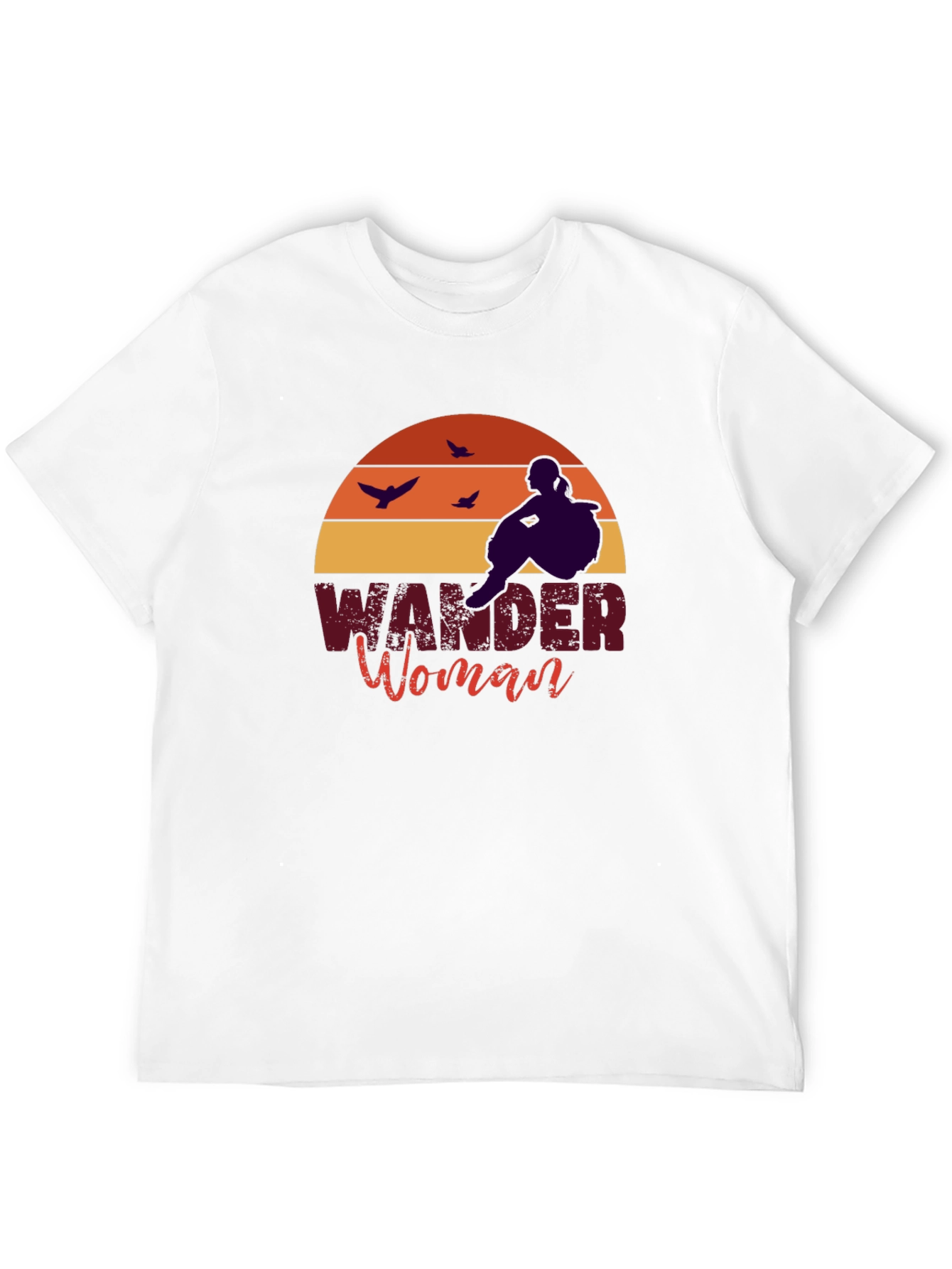 Wander Woman Black T-Shirt: Adventure Seeker Tee