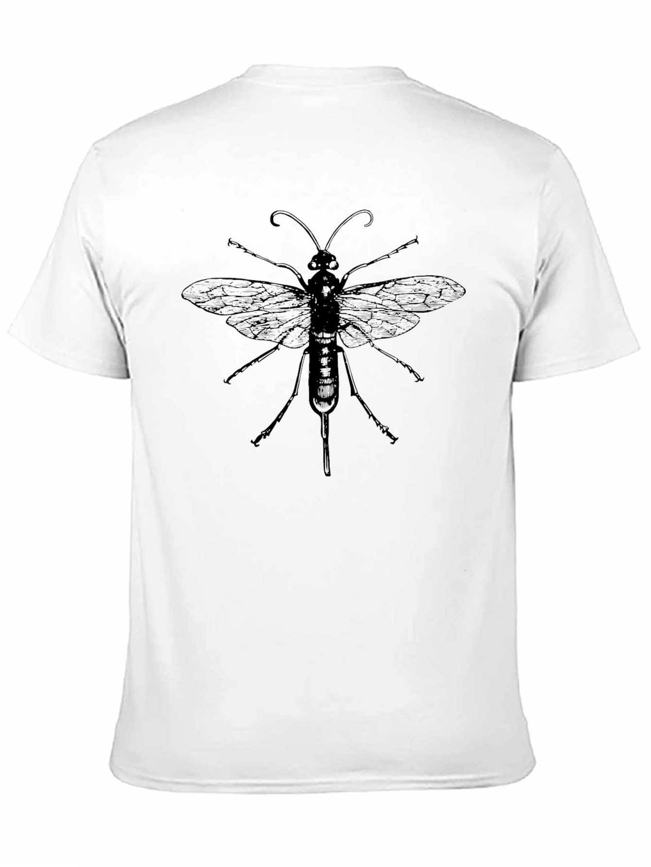 Wasp Graphic Print Crew Neck T-Shirt