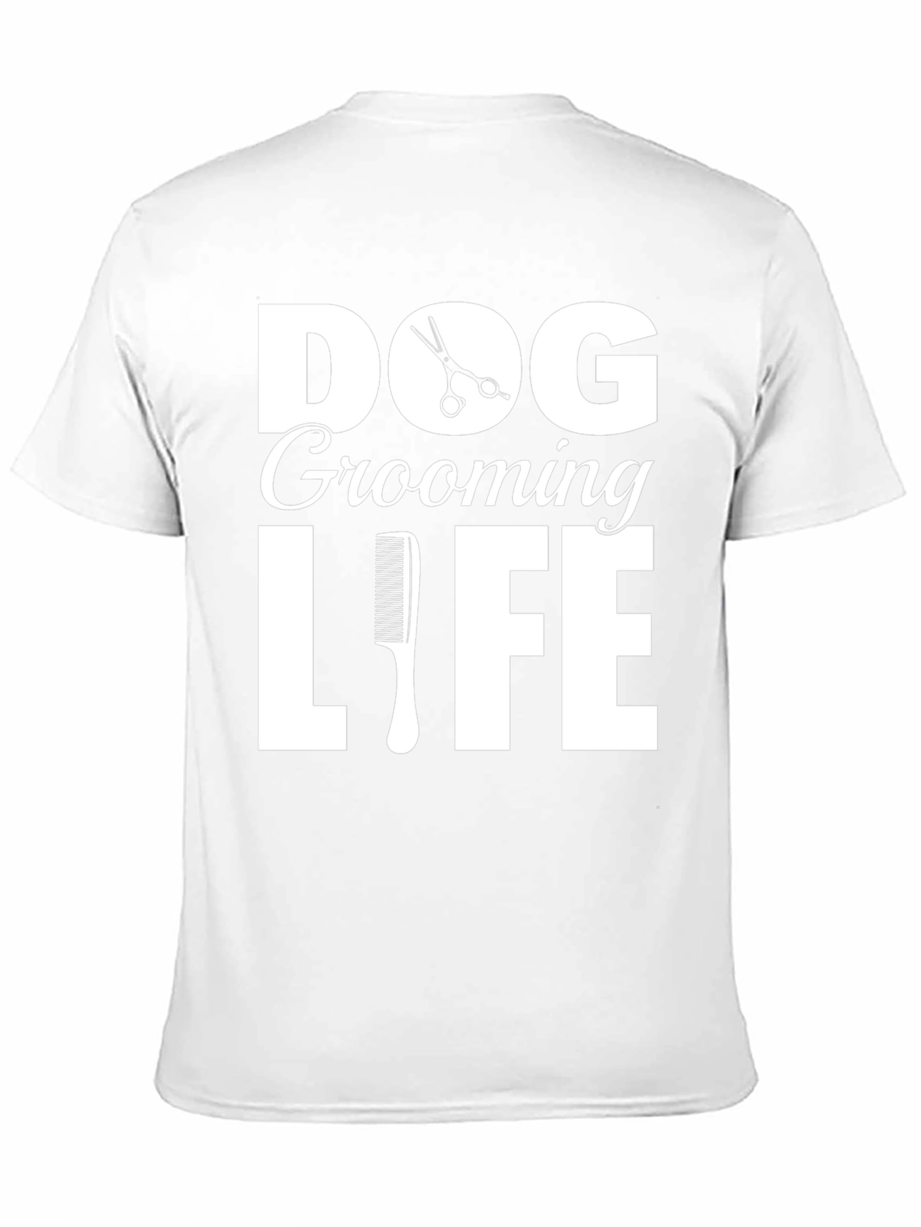 Dog Grooming Life T-Shirt -  Stylish Pet Lover Tee