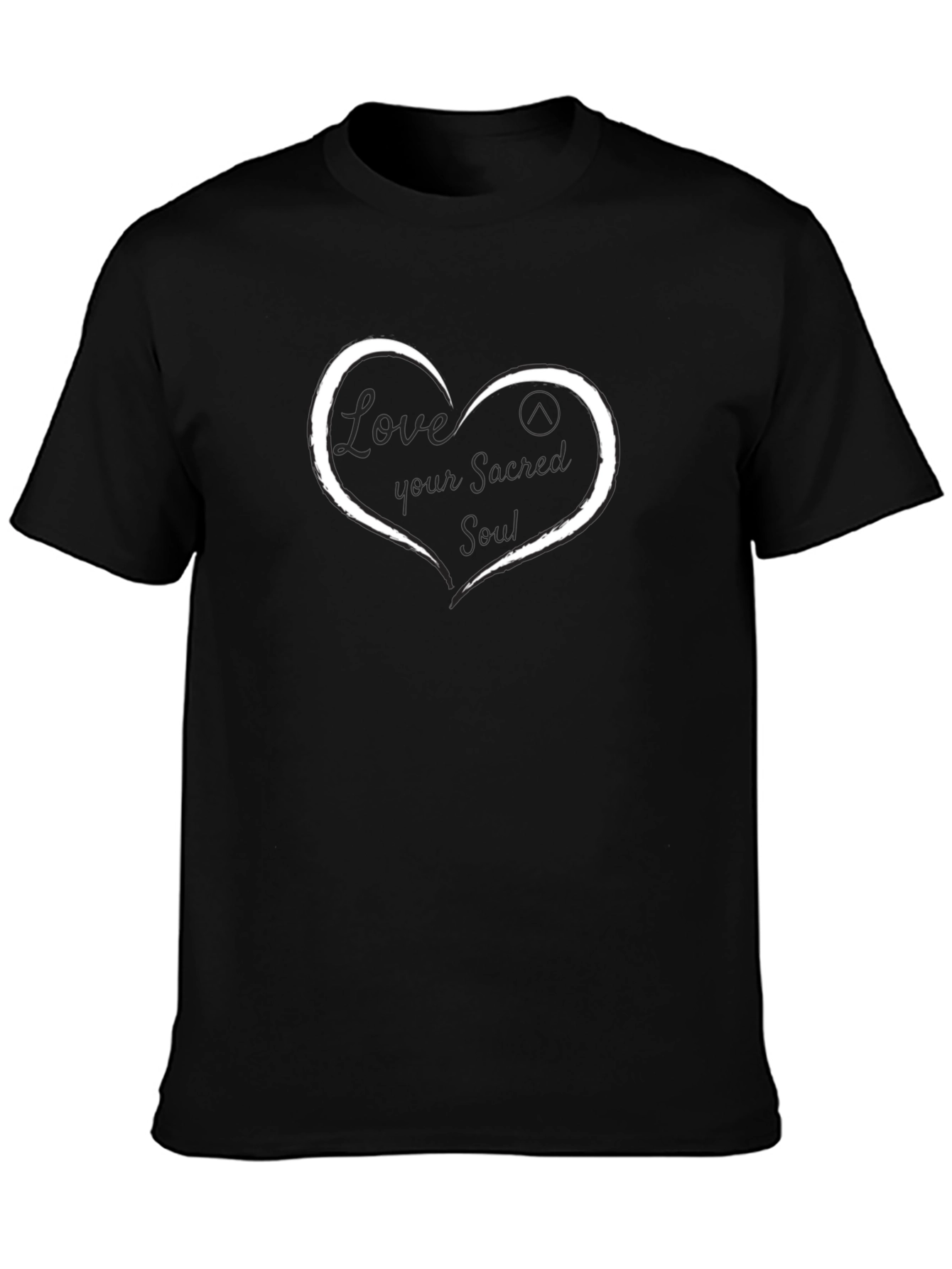 Love Your Sacred Soul Black T-Shirt