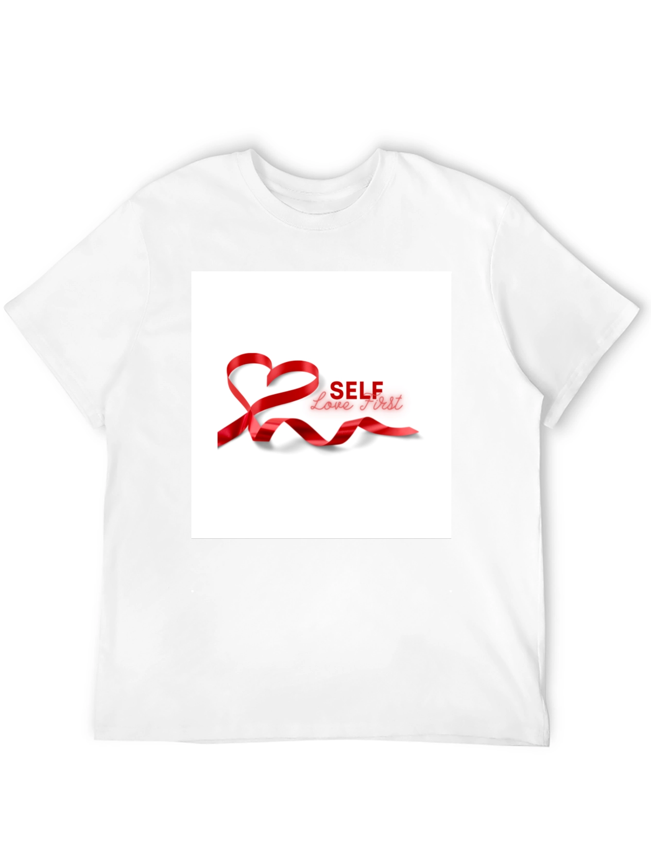 Self Love First T-Shirt - Black Cotton Tee