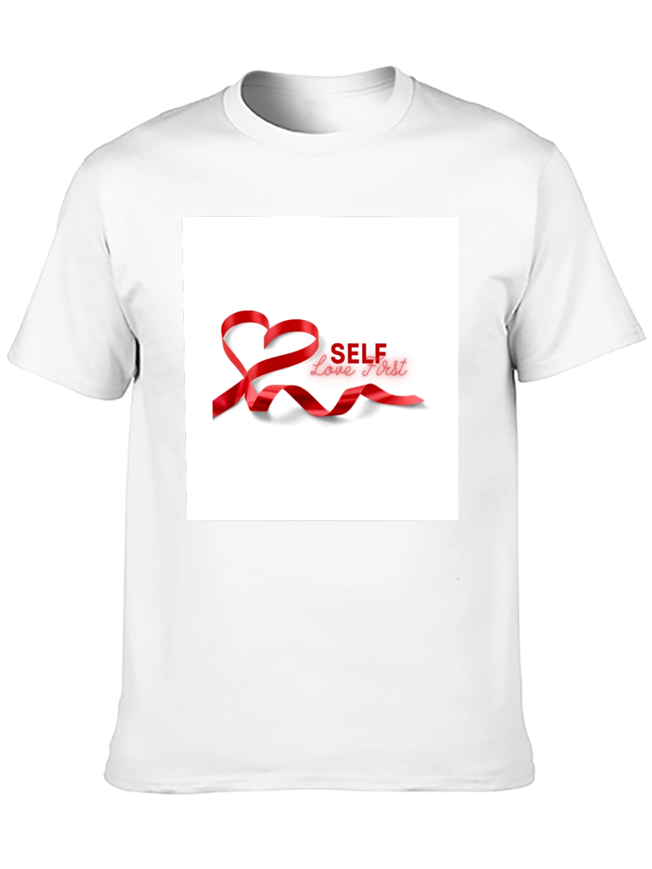 Self Love First T-Shirt - Black Cotton Tee