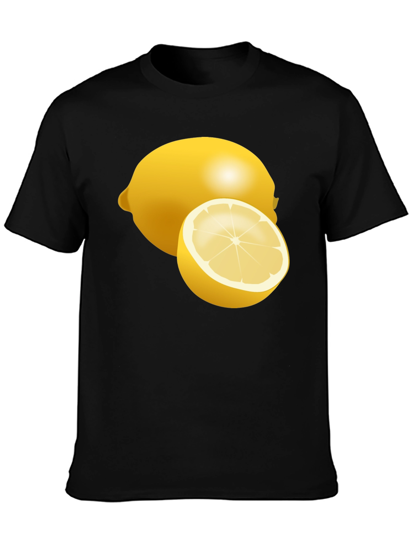 Lemon Graphic Tee - Fresh & Zesty Style