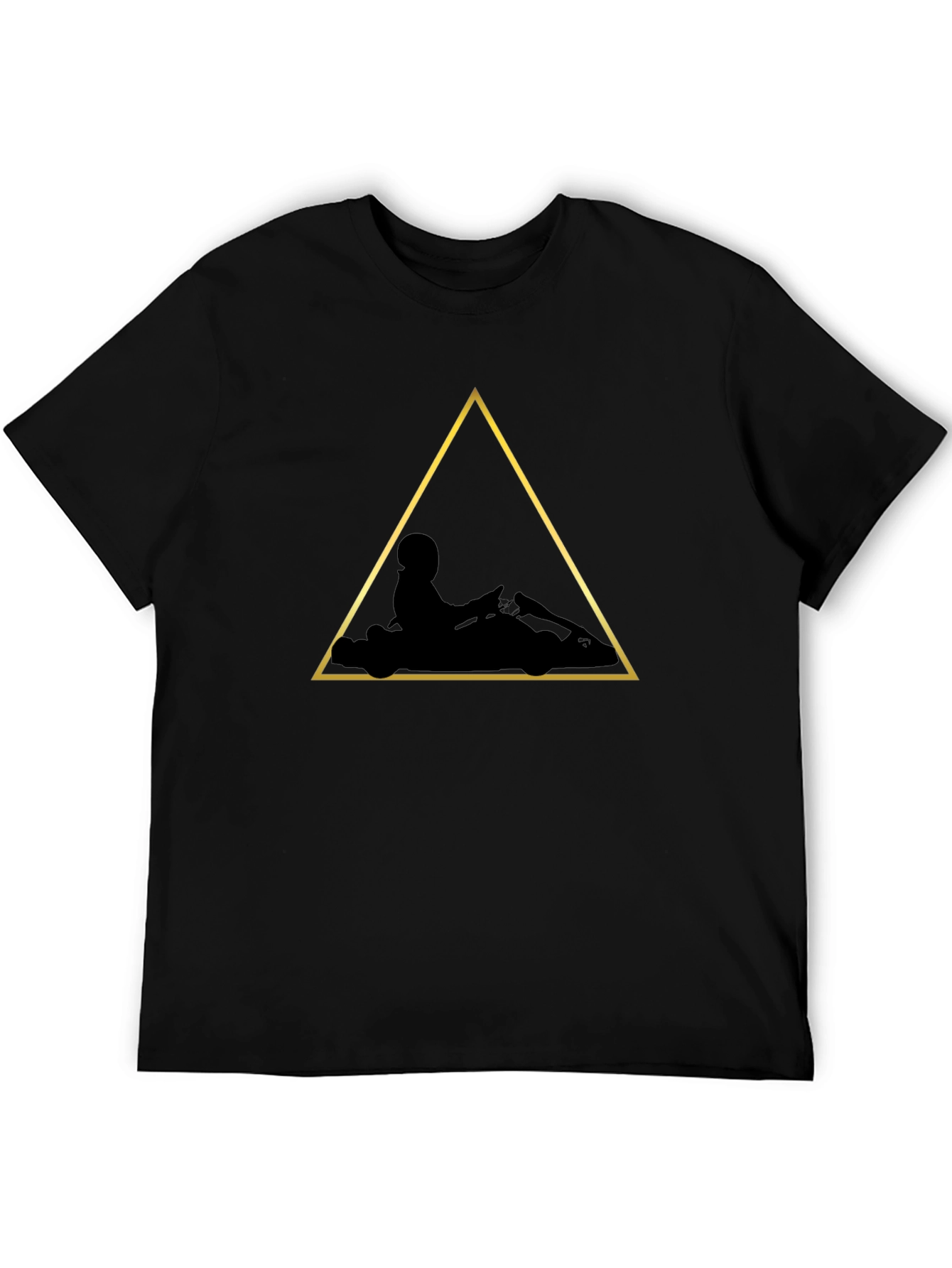 Go-Kart Graphic Tee - Black Karting T-Shirt