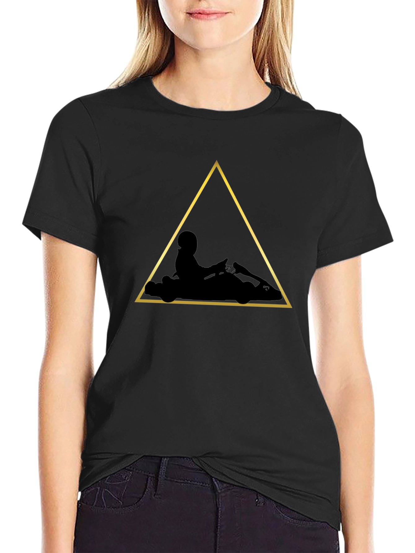 Go-Kart Graphic Tee - Black Karting T-Shirt