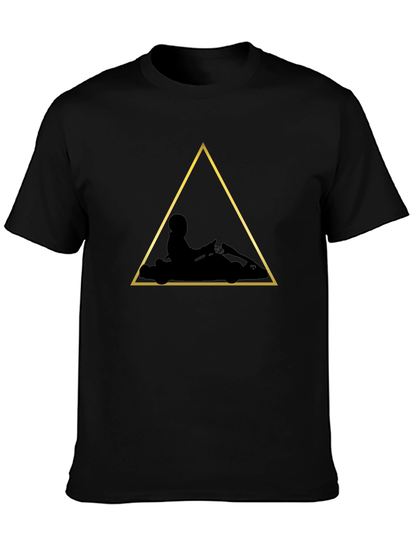 Go-Kart Graphic Tee - Black Karting T-Shirt