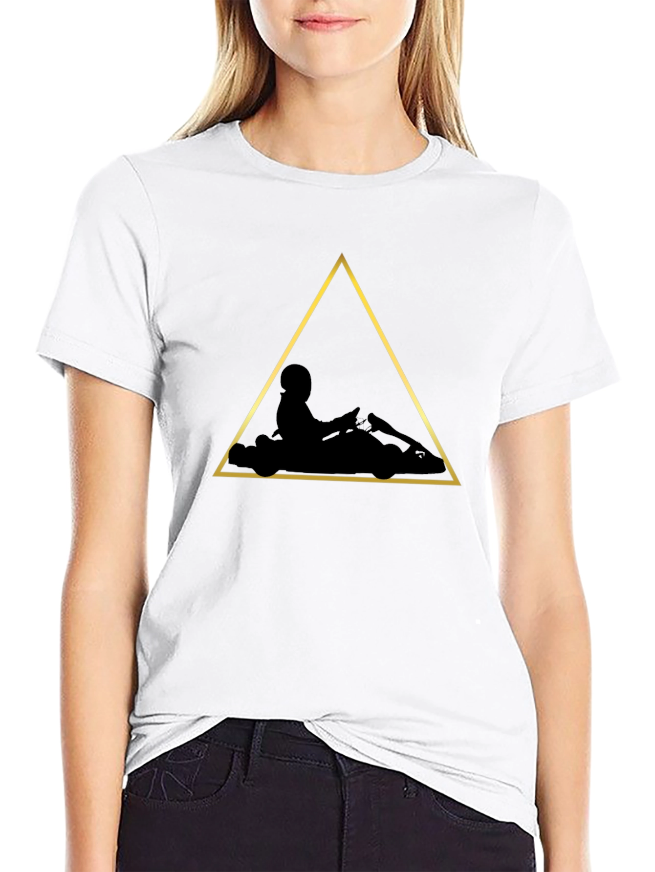Go-Kart Graphic Tee - Black Karting T-Shirt