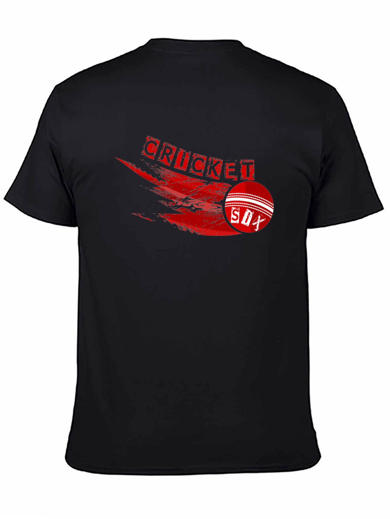 Cricket SOX Graphic Tee - Black