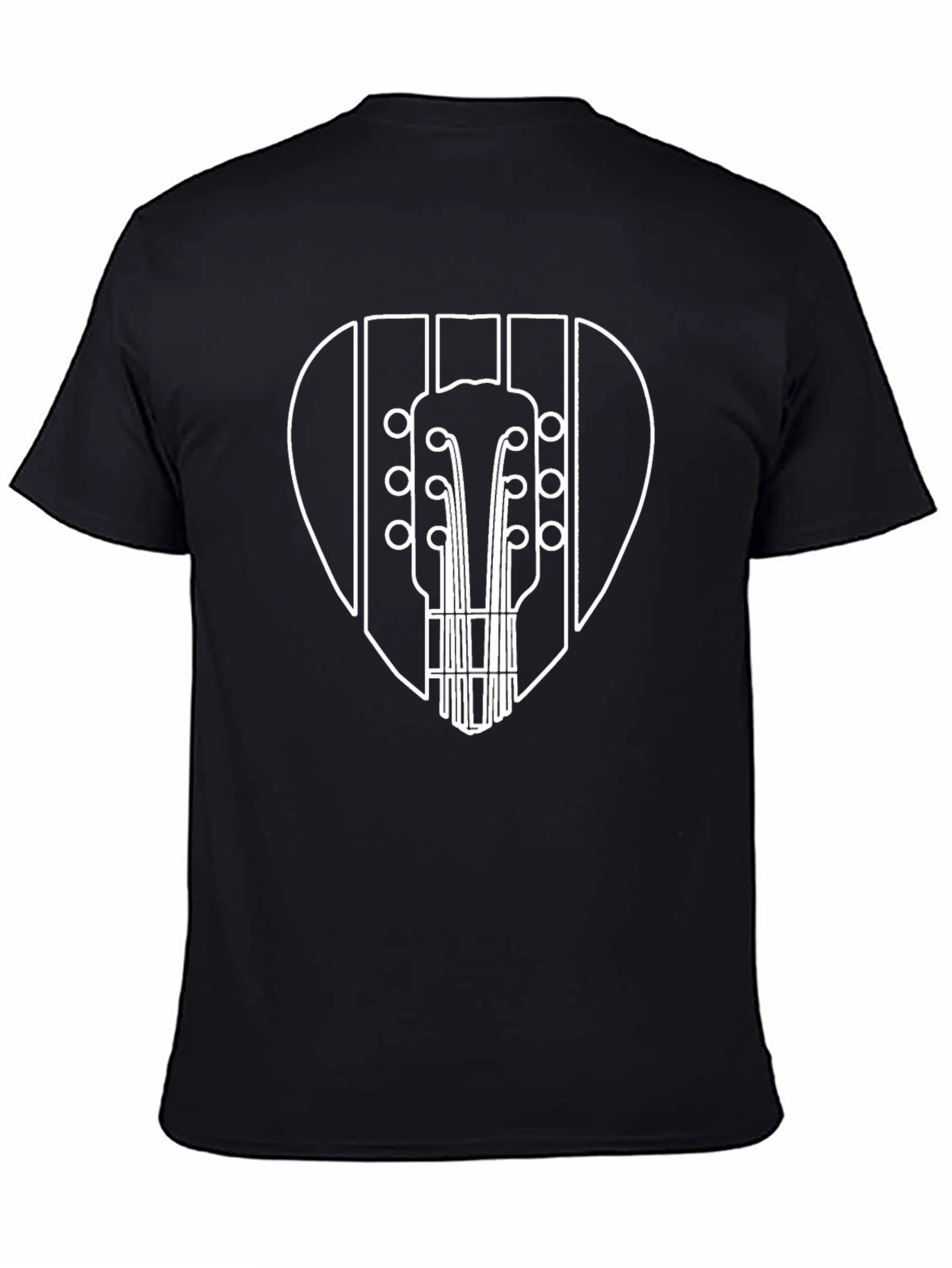 Guitar Pick Graphic Tee - Stylish Music Lover Shirt