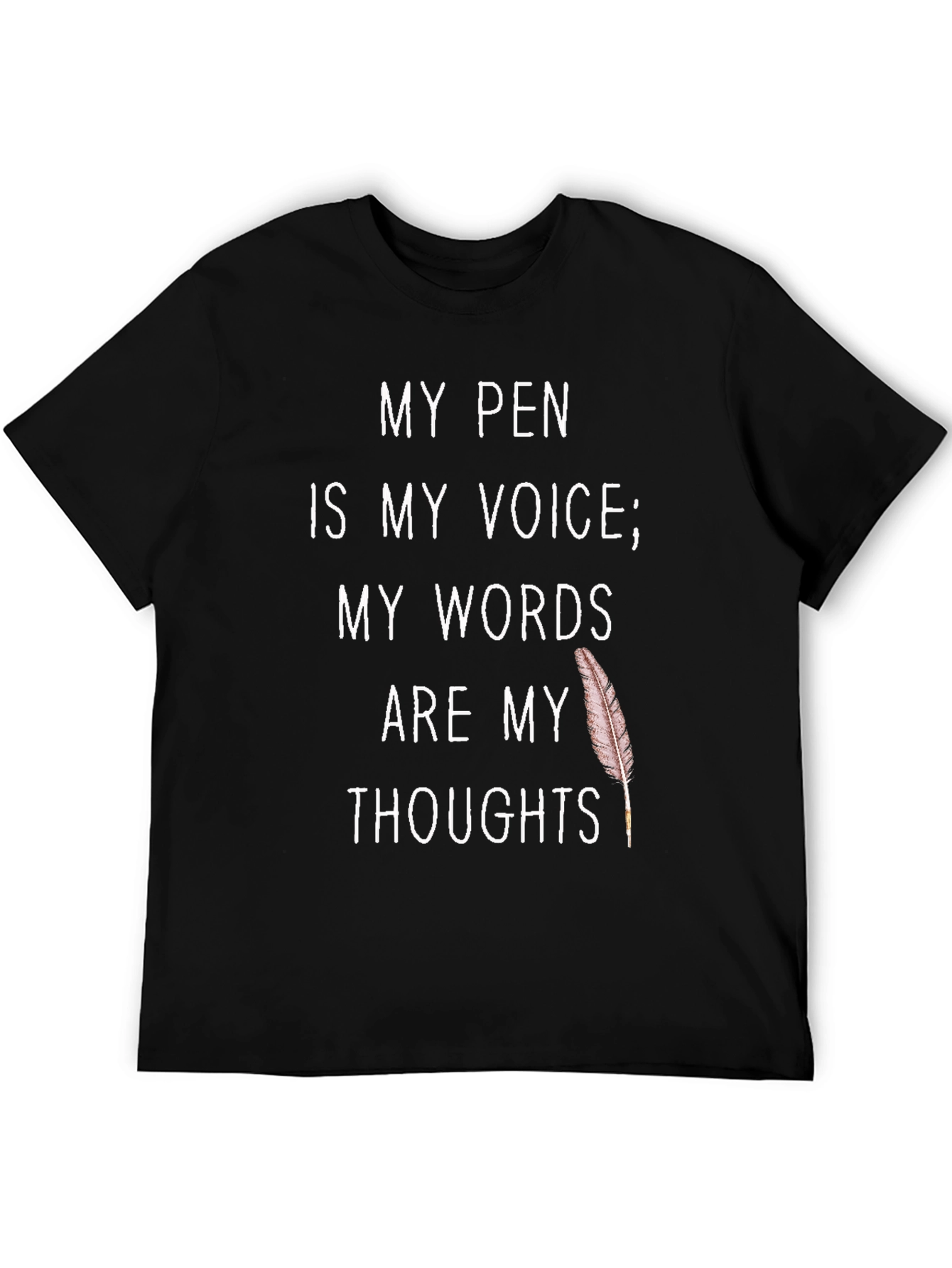 My Pen Is My Voice T-Shirt - Writers Tee