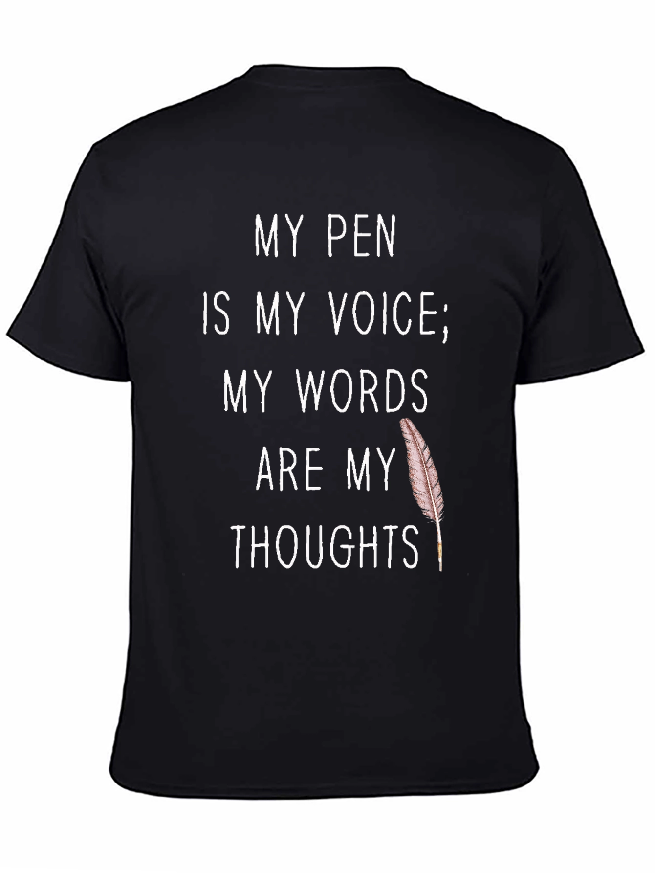 My Pen Is My Voice T-Shirt - Writers Tee