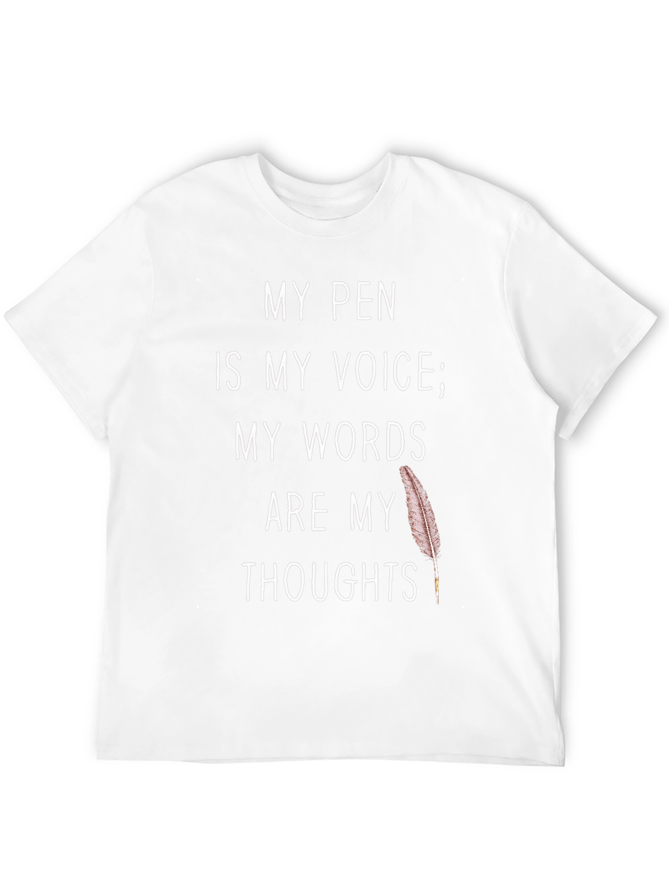 My Pen Is My Voice T-Shirt - Writers Tee