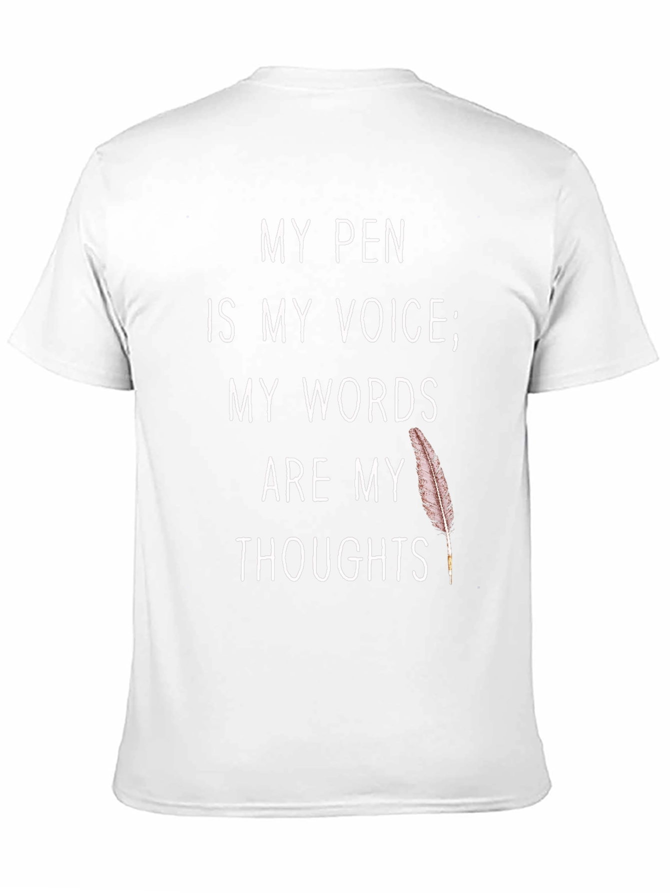 My Pen Is My Voice T-Shirt - Writers Tee