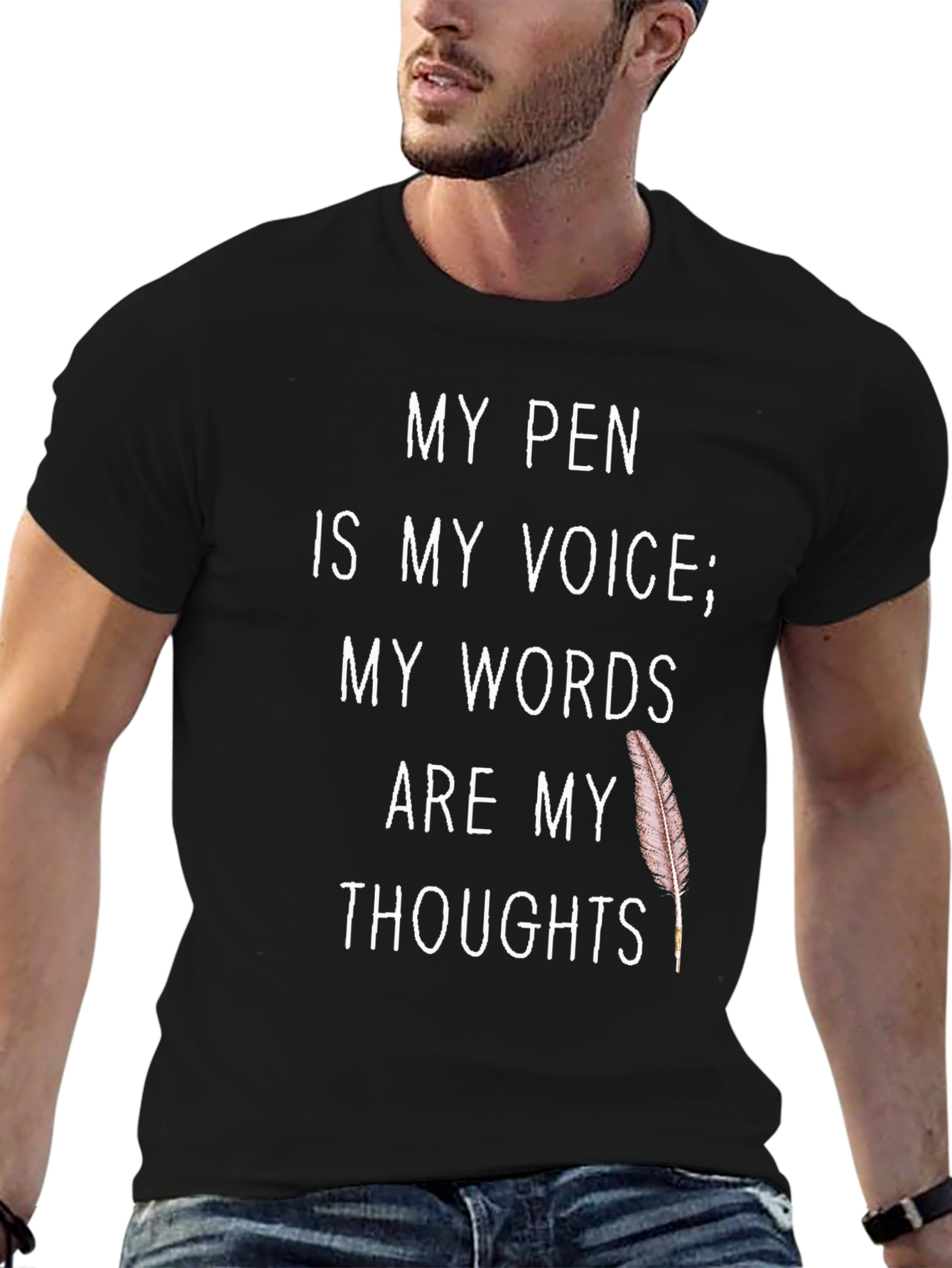 My Pen Is My Voice T-Shirt - Writers Tee
