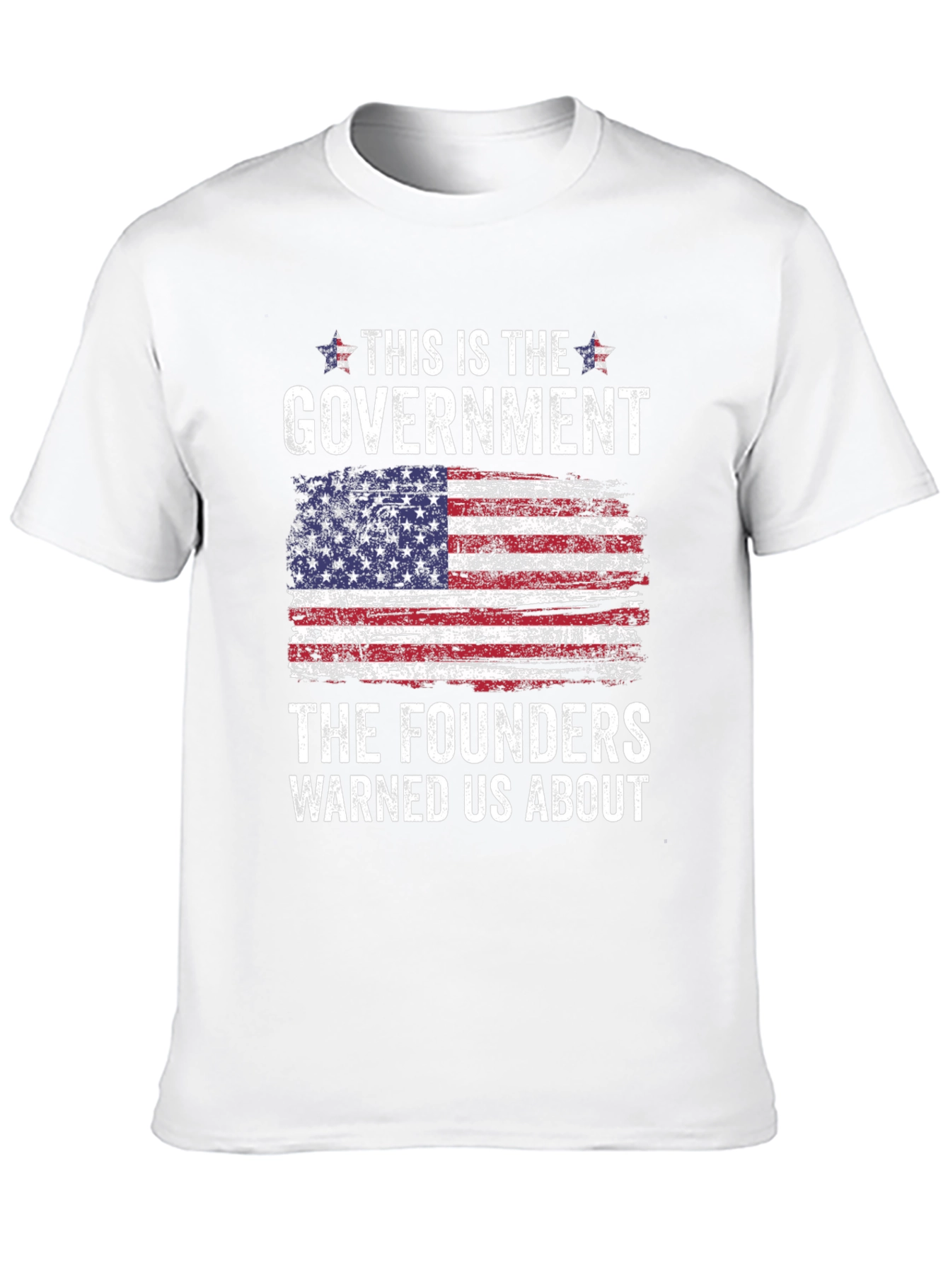 Government Founders Flag Graphic T-Shirt