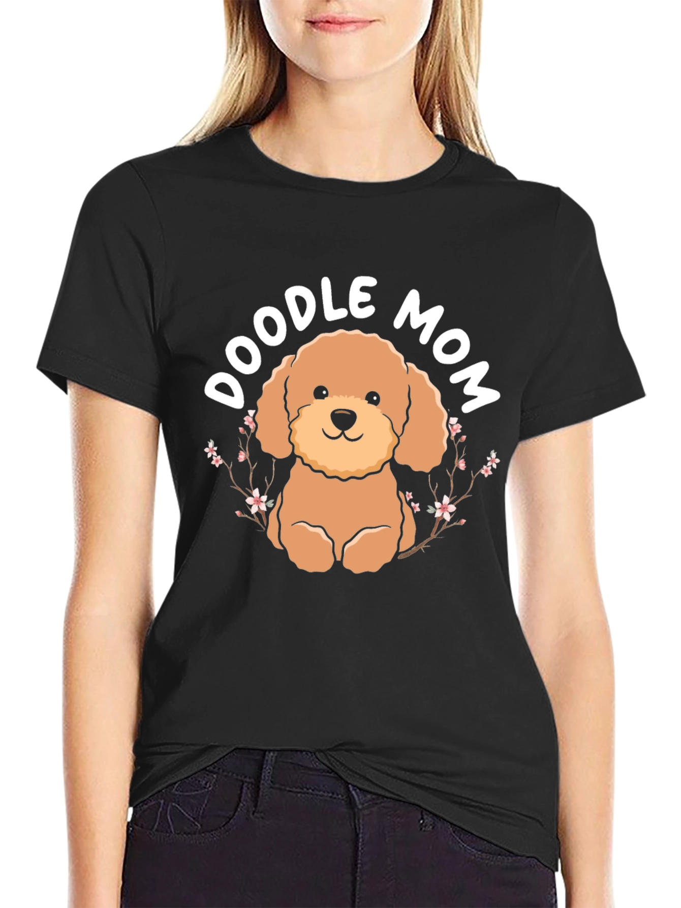 Doodle Mom T-Shirt - Cute Dog Lover Tee