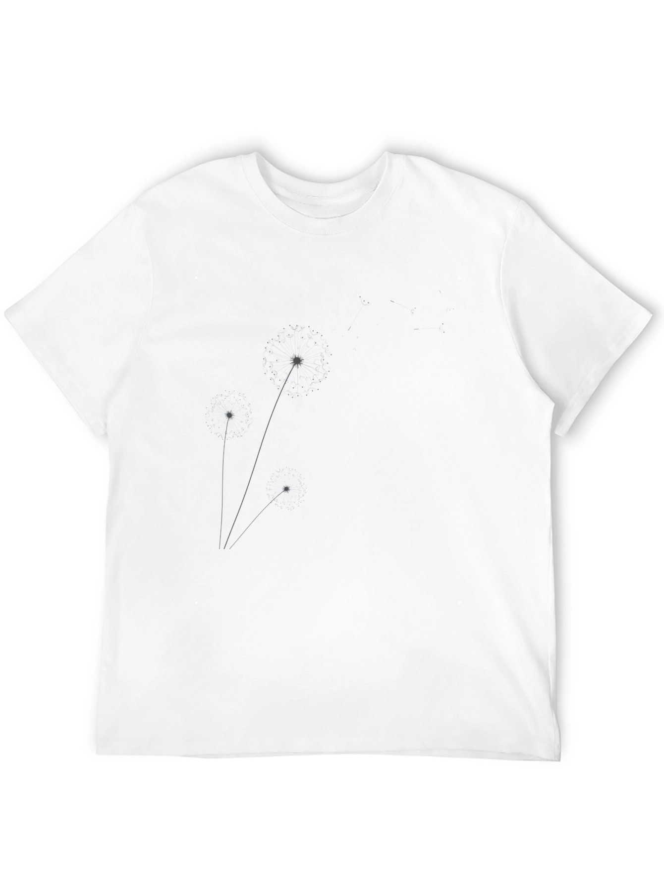 Minimalist Star Constellation Black T-Shirt