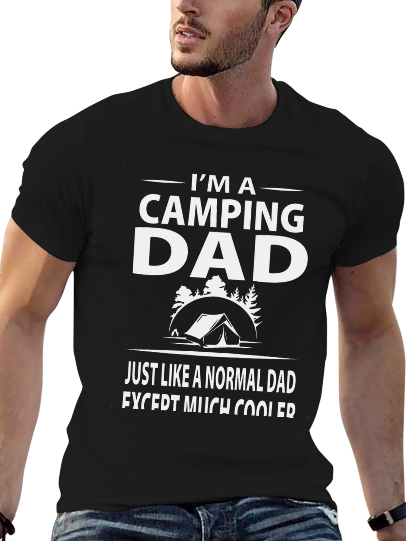 Camping Dad T-Shirt: Coolest Dad Ever!