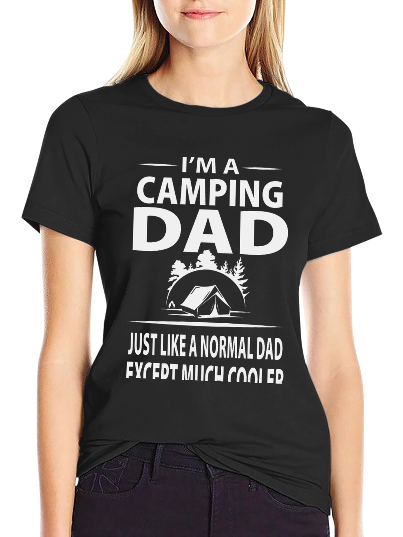 Camping Dad T-Shirt: Coolest Dad Ever!