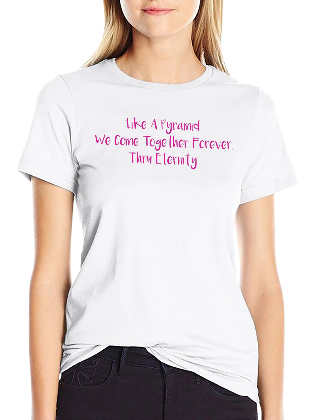 Like a Pyramid Forever Black T-Shirt