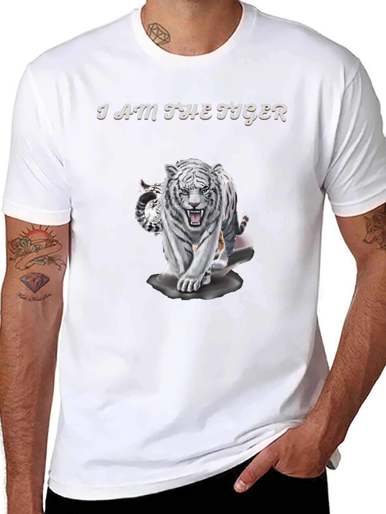 I Am The Tiger Graphic Tee