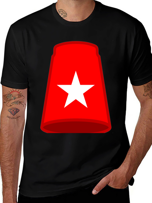 Red Fez T-Shirt - Novelty Graphic Tee
