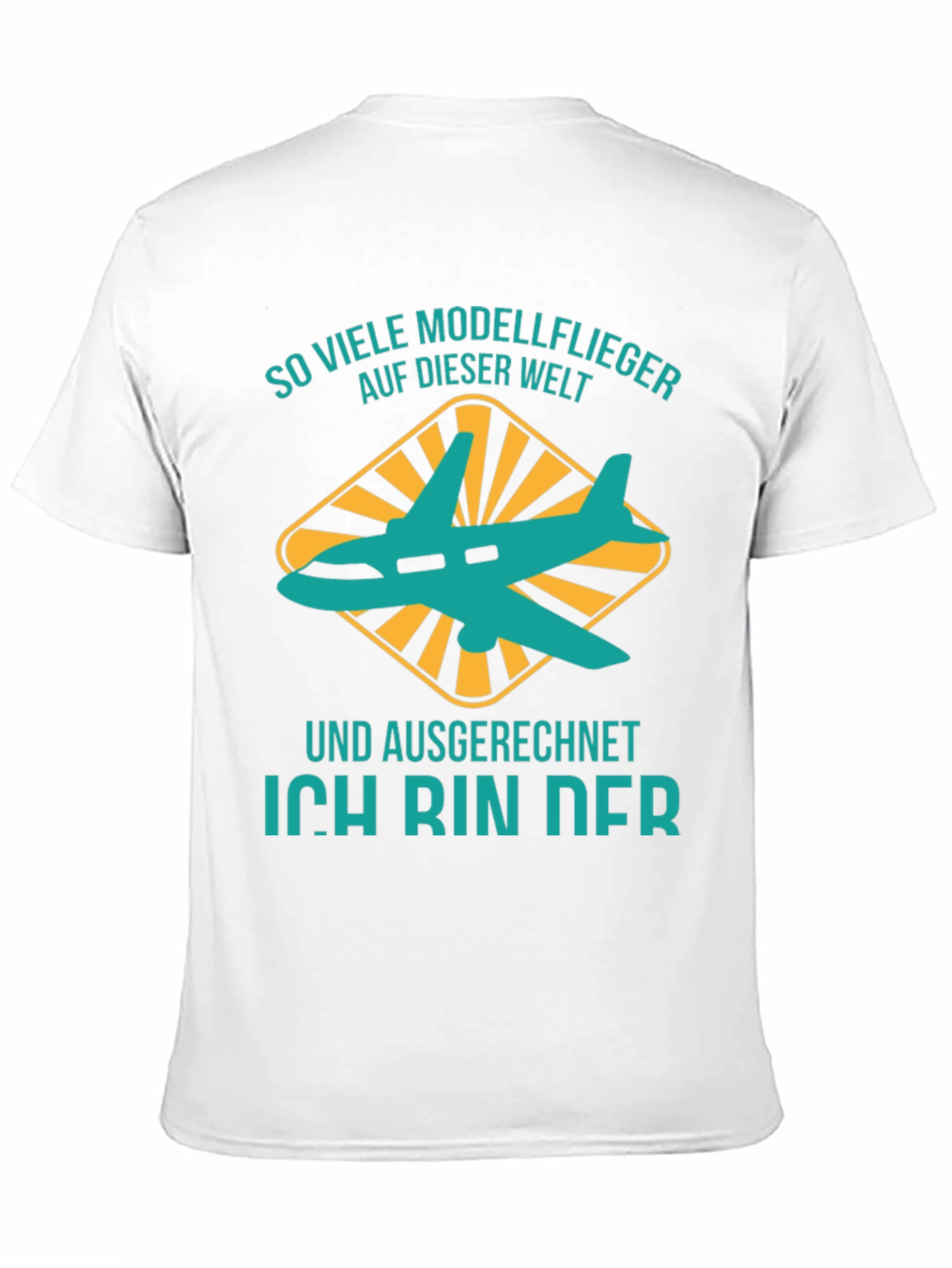 Model Airplane T-Shirt - So Viele Modellflieger