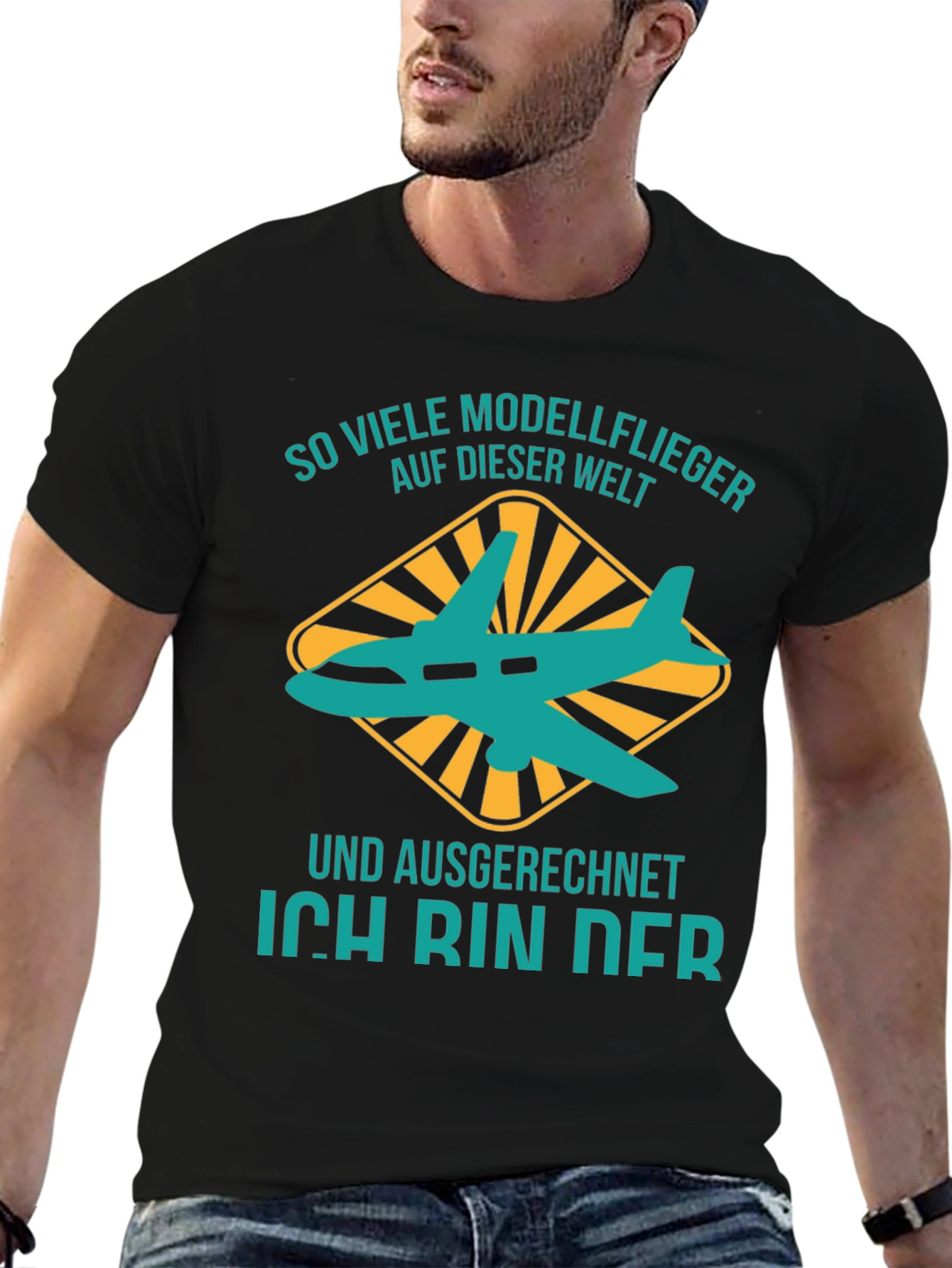 Model Airplane T-Shirt - So Viele Modellflieger