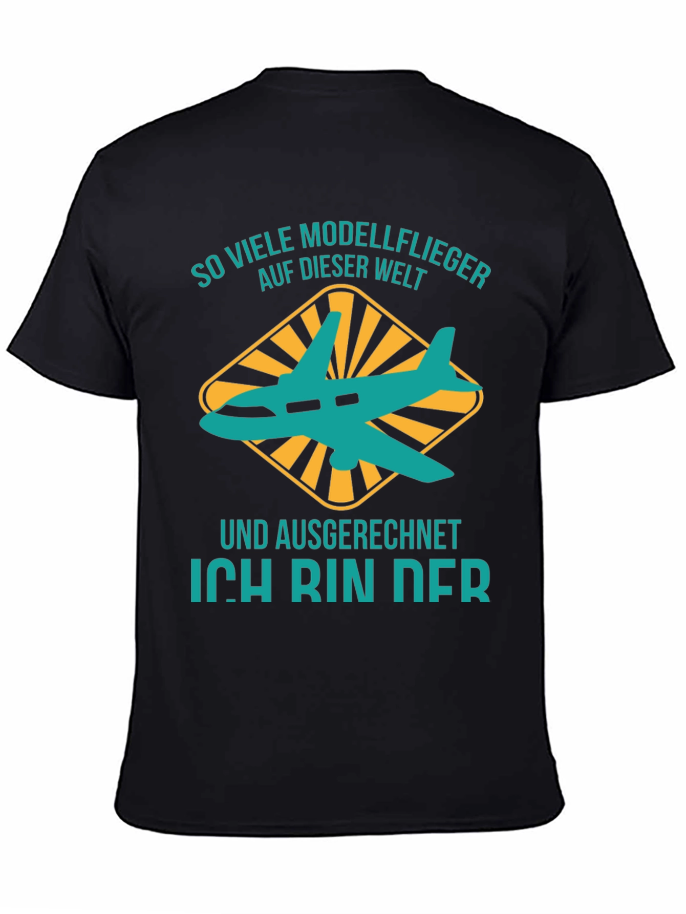 Model Airplane T-Shirt - So Viele Modellflieger