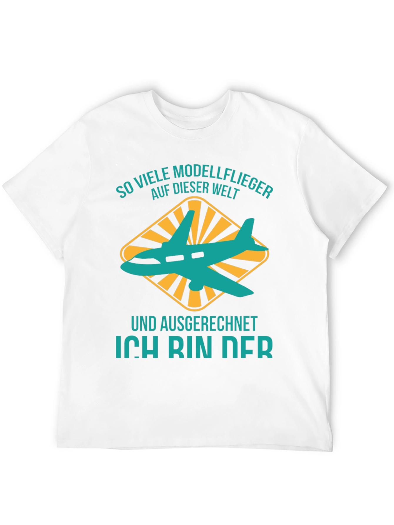 Model Airplane T-Shirt - So Viele Modellflieger