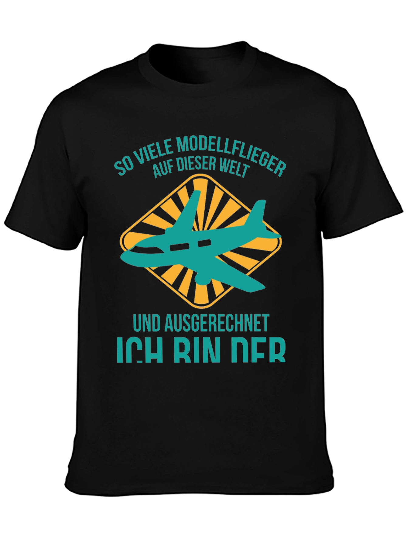 Model Airplane T-Shirt - So Viele Modellflieger