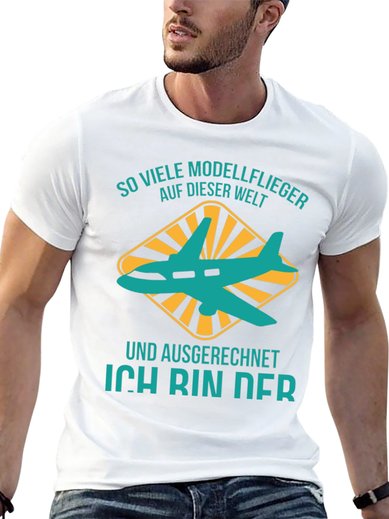 Model Airplane T-Shirt - So Viele Modellflieger