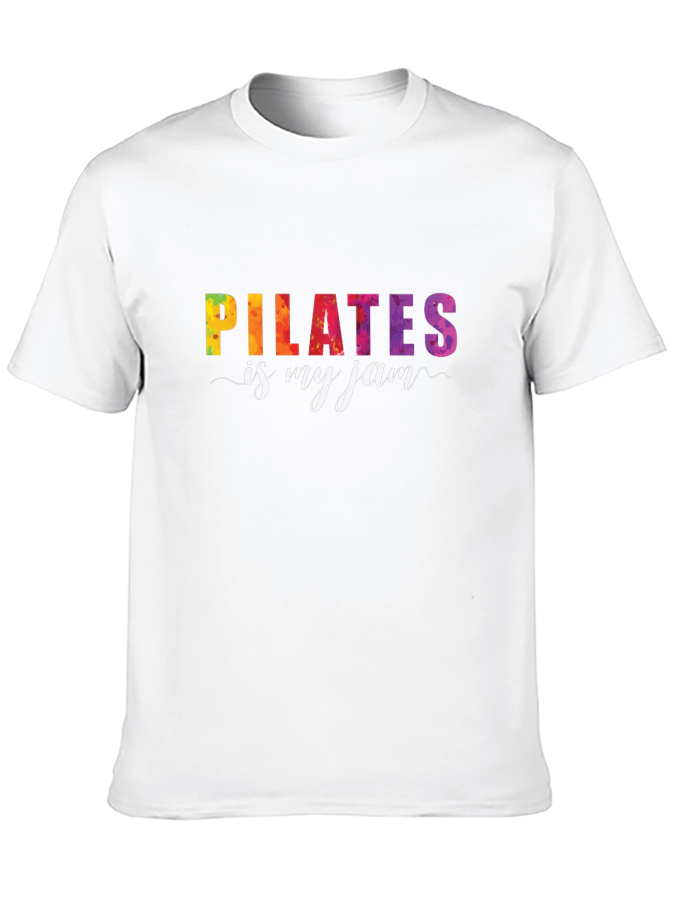 Pilates Is My Jam Graphic Tee - Black T-Shirt