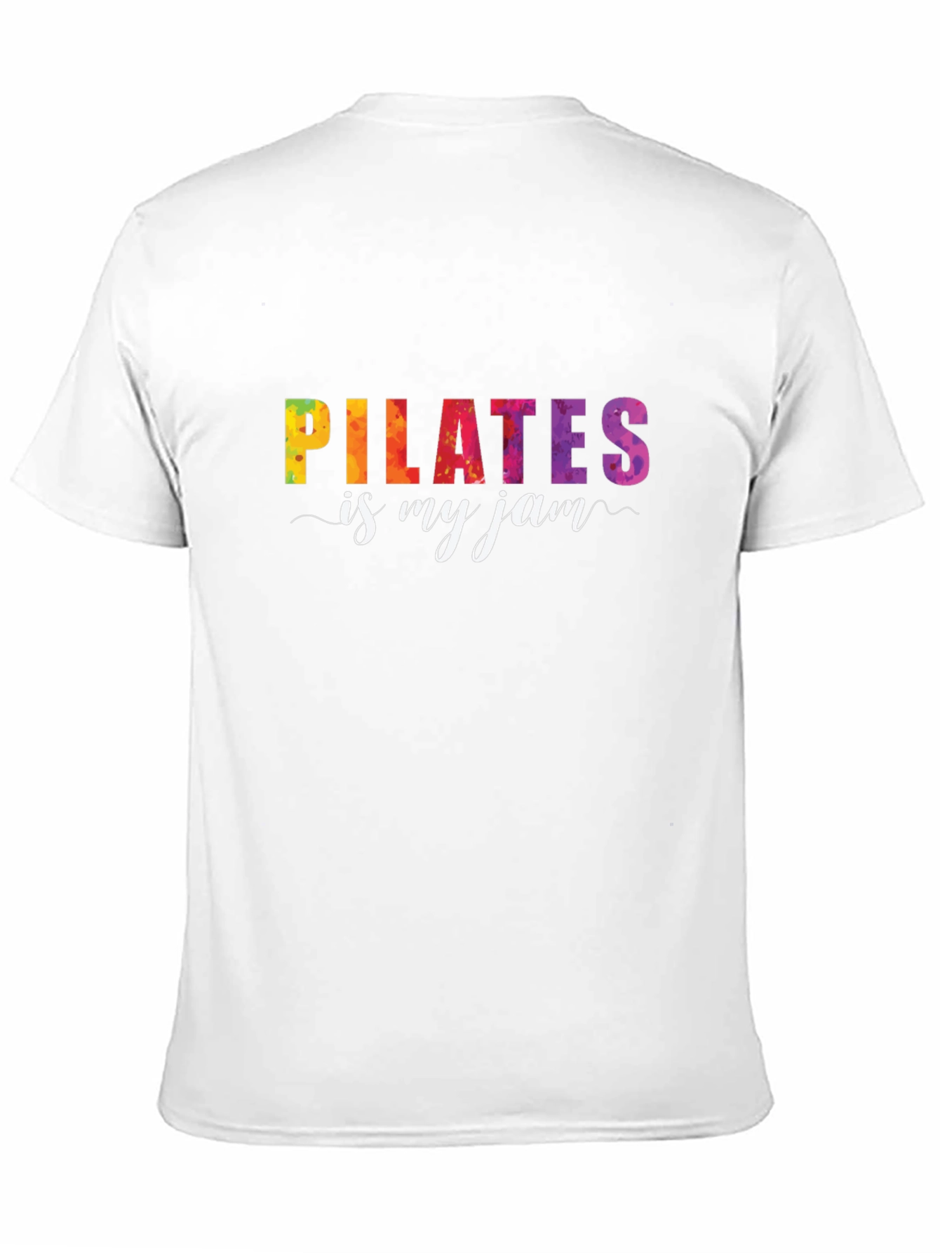 Pilates Is My Jam Graphic Tee - Black T-Shirt