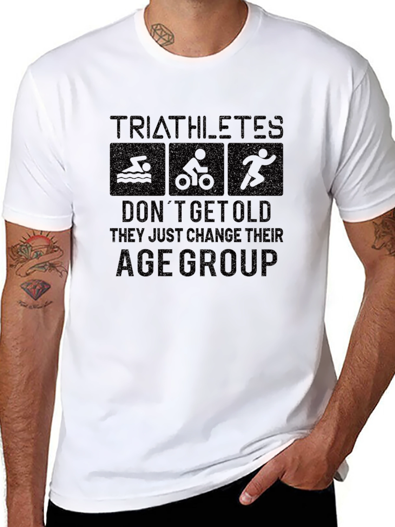 Triathlete Age Group Change T-Shirt